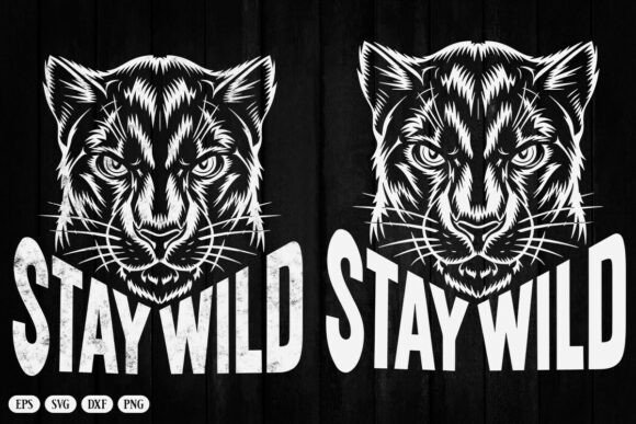 Download Stay Wild Tiger Graphic T-Shirt - Animal - Tiger Collection