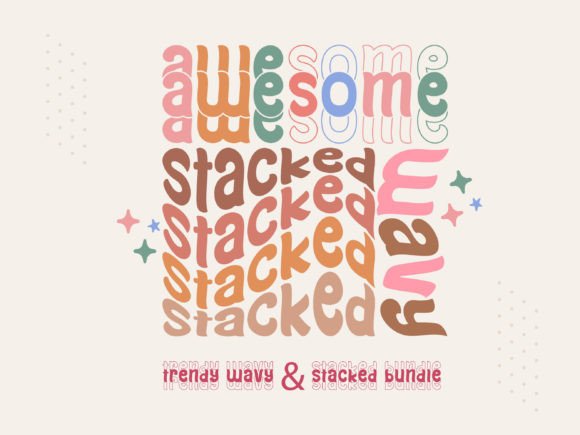 Download Awesome Wavy Stacked - Wavy Collection