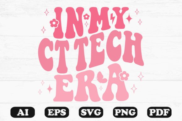 Download In My CT Tech Era Retro Wavy Svg T-shirt - Wavy Collection