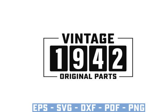 Download Vintage 1942 Original Parts Funny Svg - 1942 Collection