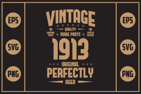 Download Vintage 1913 Original Perfectly Aged - 1913 Collection